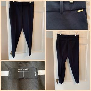 Black Tahari Slacks, Size 8P